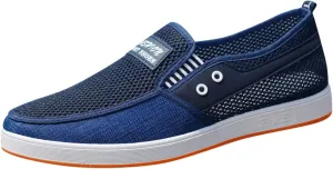 Men's Breathable Barefoot Shoes Comfortable Breathable Slip On Sneaker Comfortable & Light-Weight Stretch Shoes