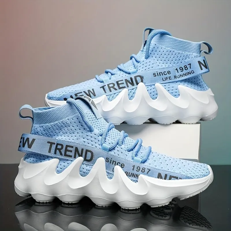 Men's Breathable Lightweight Knit Sneakers – Versatile, Stylish Comfort for All-Season Activities & Everyday Wear