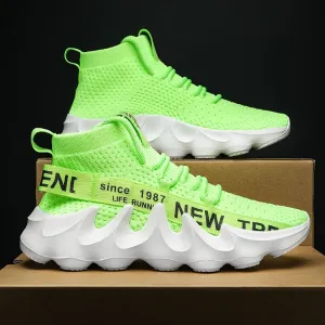 Men's Breathable Lightweight Knit Sneakers – Versatile, Stylish Comfort for All-Season Activities & Everyday Wear