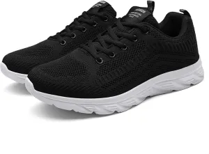 Men's Breathable Mesh Running Shoes Breathable Mesh Comfortable Tennis Shoe Men's Classic Casual Walking Shoes