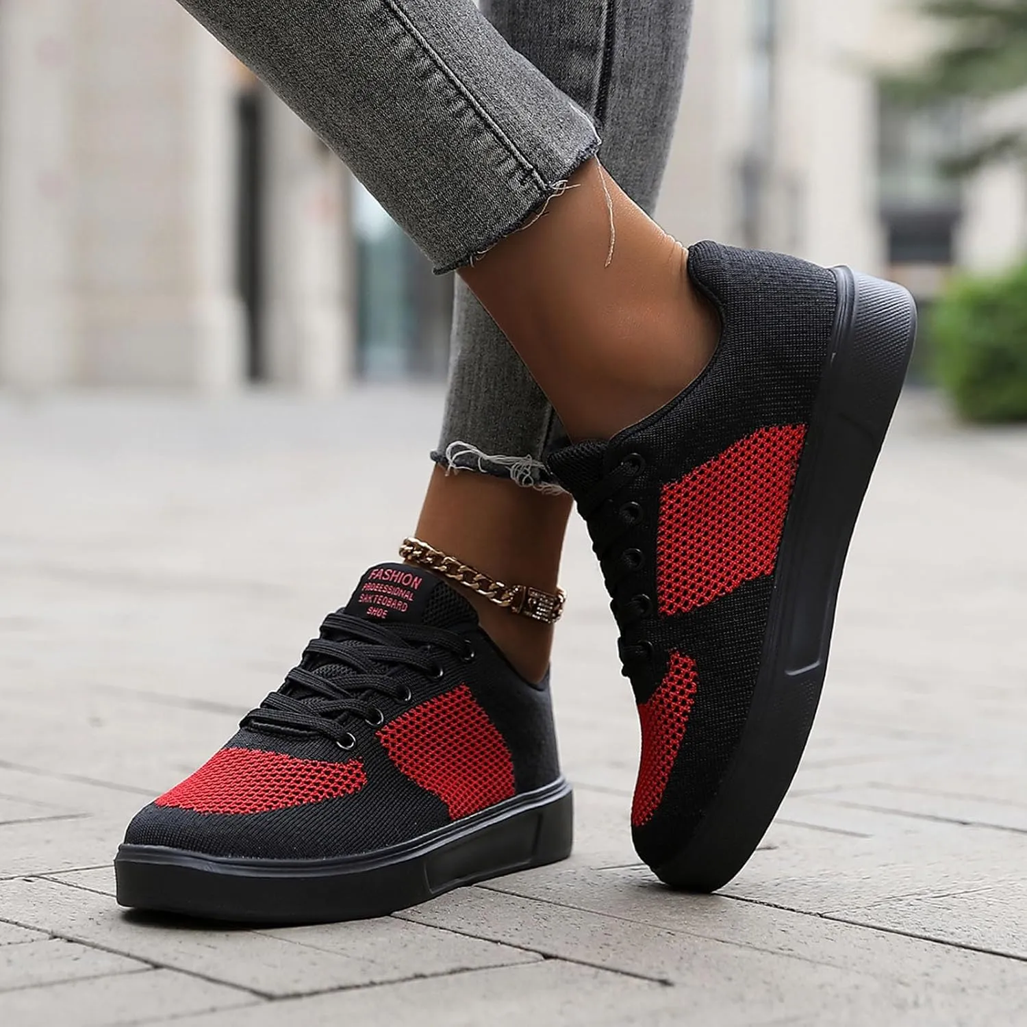 Men's Breathable Mesh Running Shoes Casual Sneaker Mesh Breathable Walking Shoe Business Casual Versatile Shoes