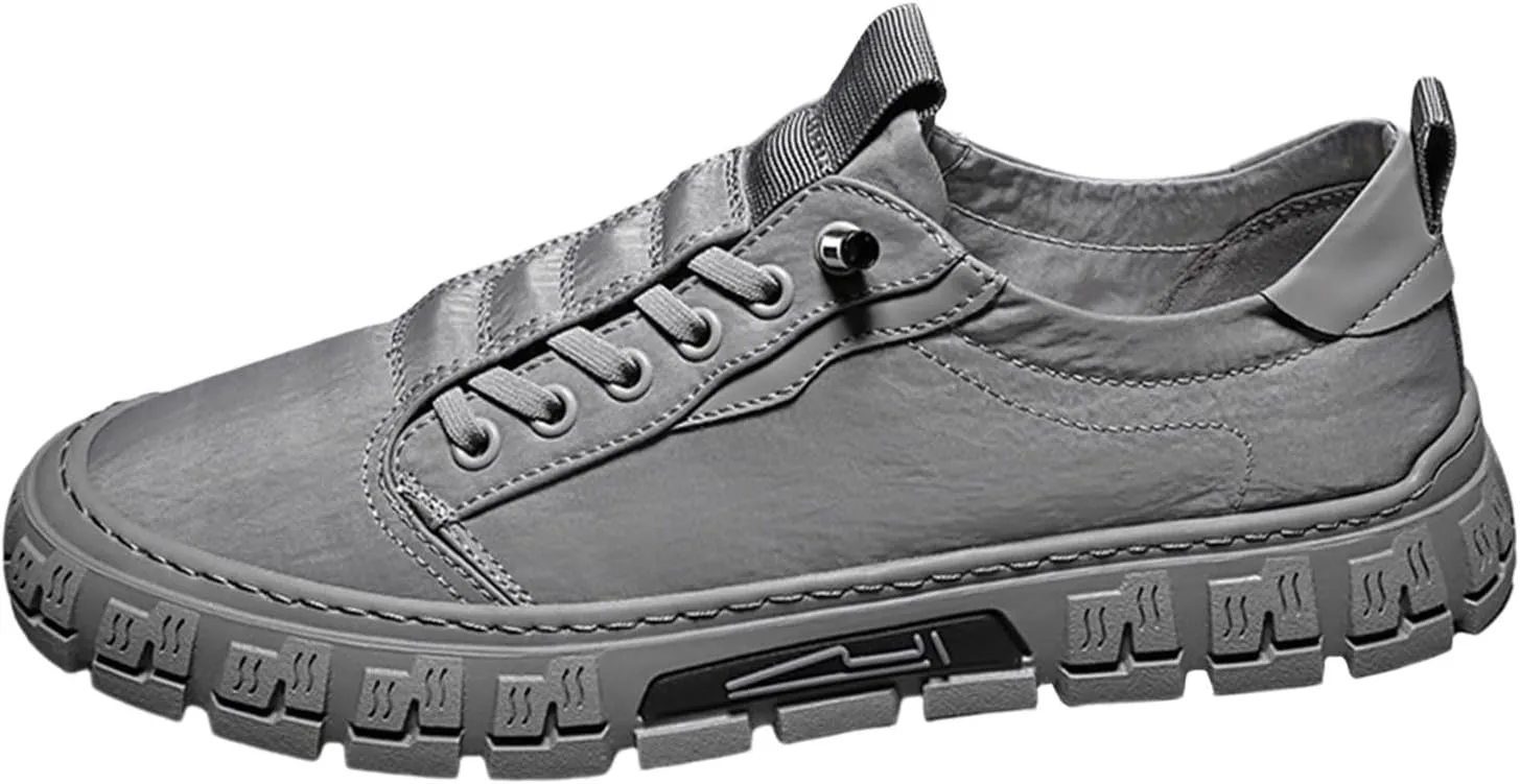 Men's Breathable Mesh Running Shoes Casual Sneaker Mesh Breathable Walking Shoe Men's Comfortable Canvas Shoes