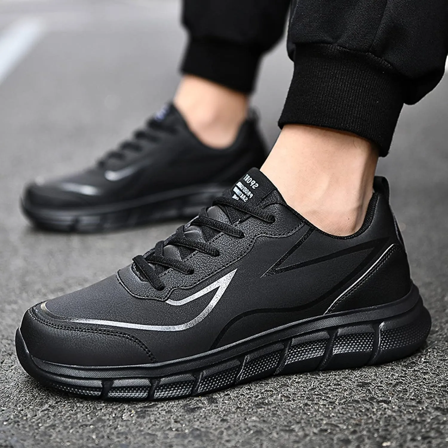Men's Breathable Mesh Running Shoes Lightweight Breathable Walking Shoe Gym Tennis Elastic Fly Woven Mesh Shoes