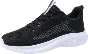 Mens Breathable Slip on Dress Shoes Comfortable Breathable Stretch Canvas Slip on Sneaker Breathable Work Shoes