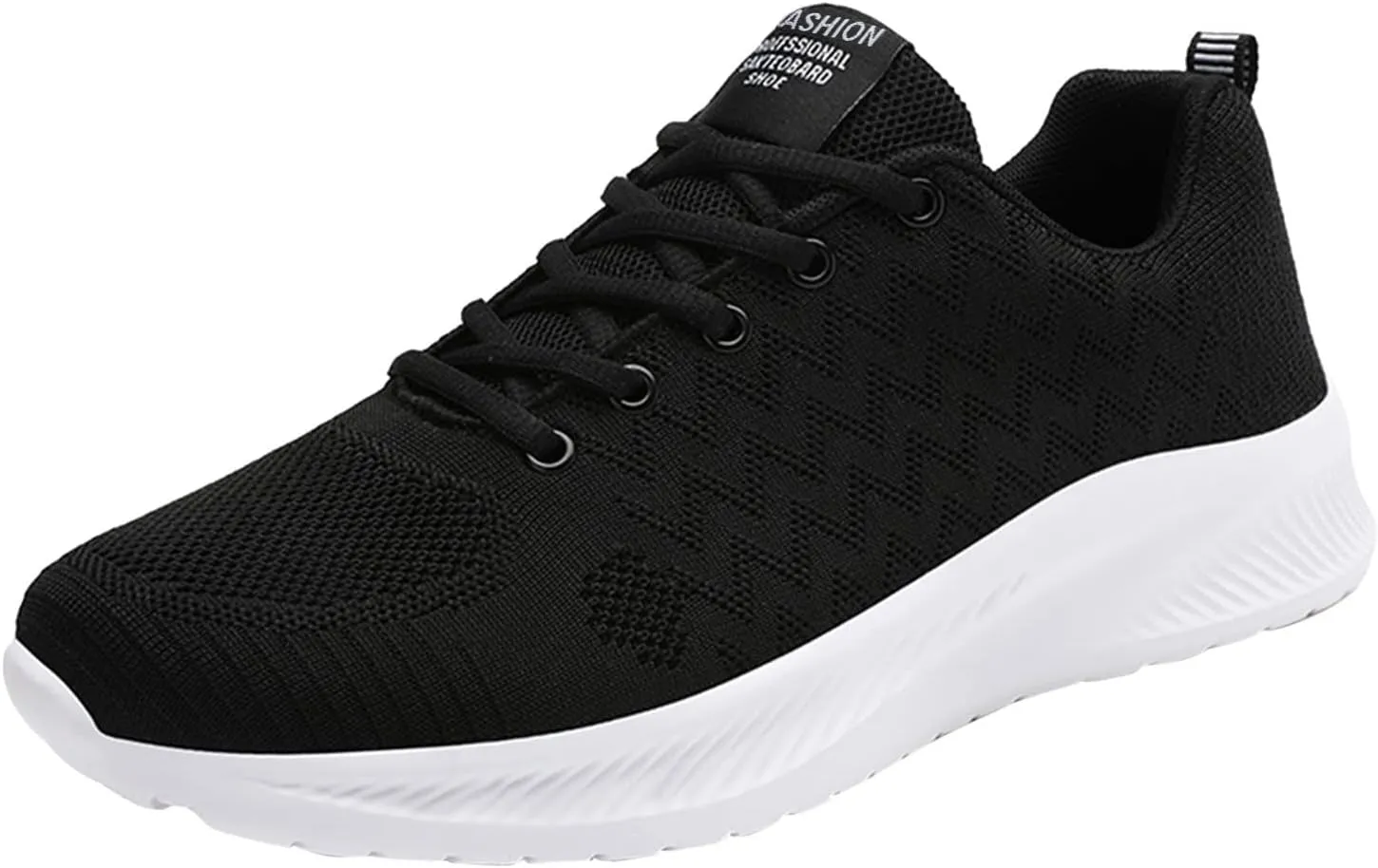 Men's Casual Dress Sneakers Fashion Four Seasons Men Mesh Breathable Lace Up Flat Lightweight Comfortable Casual
