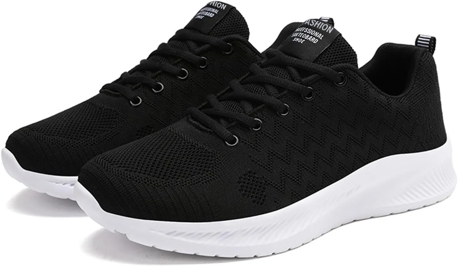 Men's Casual Dress Sneakers Fashion Four Seasons Men Mesh Breathable Lace Up Flat Lightweight Comfortable Casual