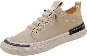 Men's Casual Dress Sneakers Men Low Top Breathable Casual Sport Shoes