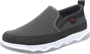 Men's Casual Dress Sneakers Men's Canvas Shoes Sports Casual Korean Version of The Trend of Fashion Breathable Slip On