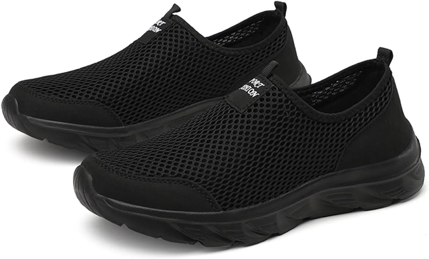 Men's Casual Shoe Men Sports Shoes Fashionable New Pattern Simple Pure Color Mesh Breathable Comfortable Lightweight