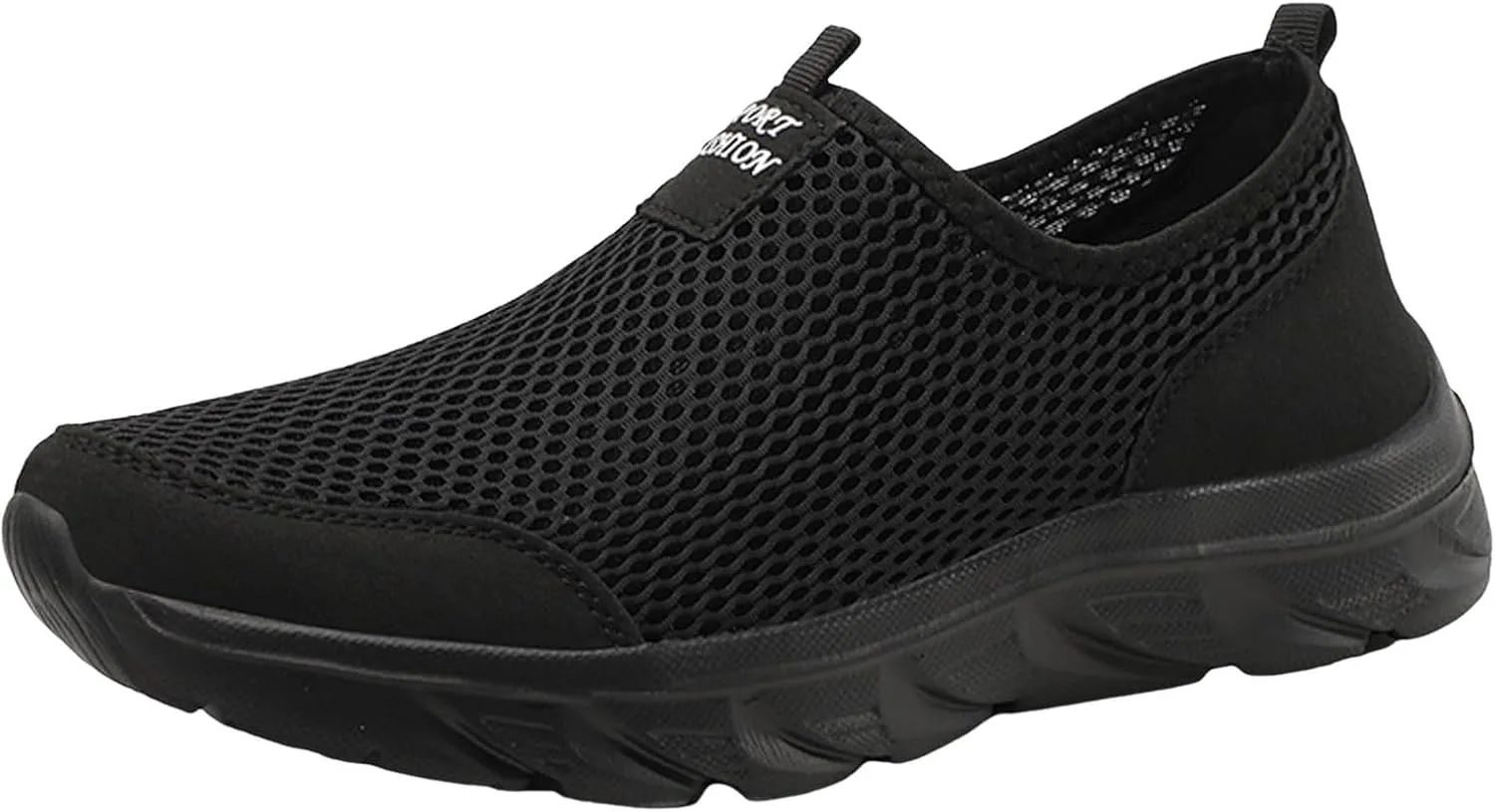 Men's Casual Shoe Men Sports Shoes Fashionable New Pattern Simple Pure Color Mesh Breathable Comfortable Lightweight