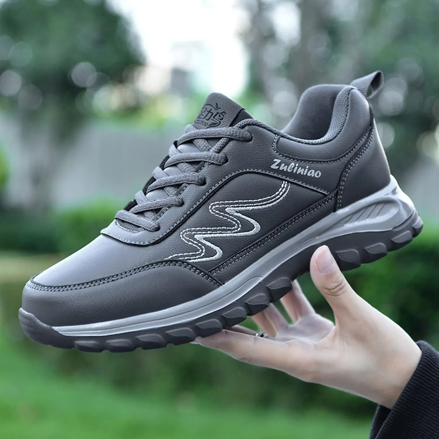 Men's Comfortable Stretch Workout Shoes Business Mesh Breathable Walking Shoe Men's Sport Breathable Mesh Shoes
