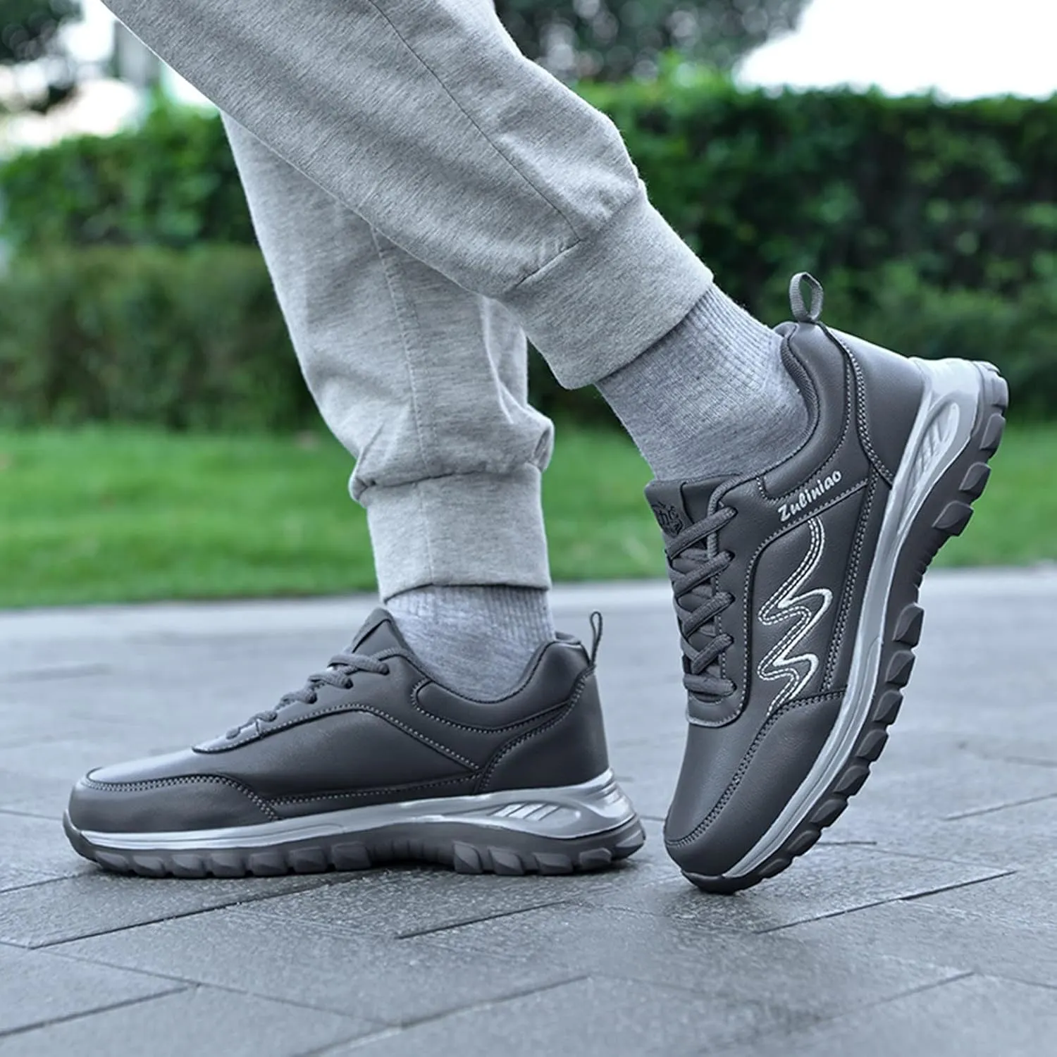 Men's Comfortable Stretch Workout Shoes Business Mesh Breathable Walking Shoe Men's Sport Breathable Mesh Shoes