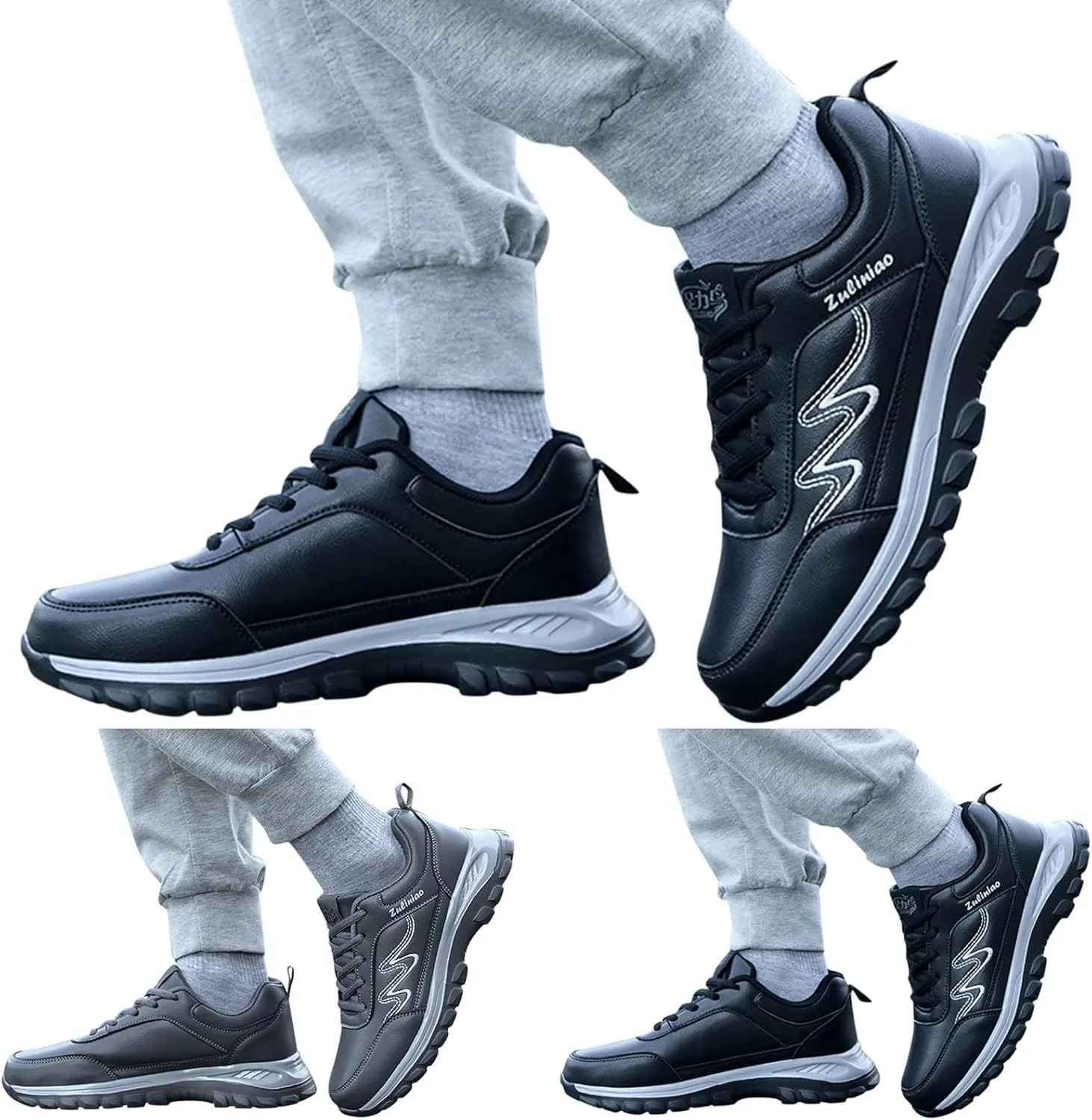 Men's Comfortable Stretch Workout Shoes Business Mesh Breathable Walking Shoe Men's Sport Breathable Mesh Shoes