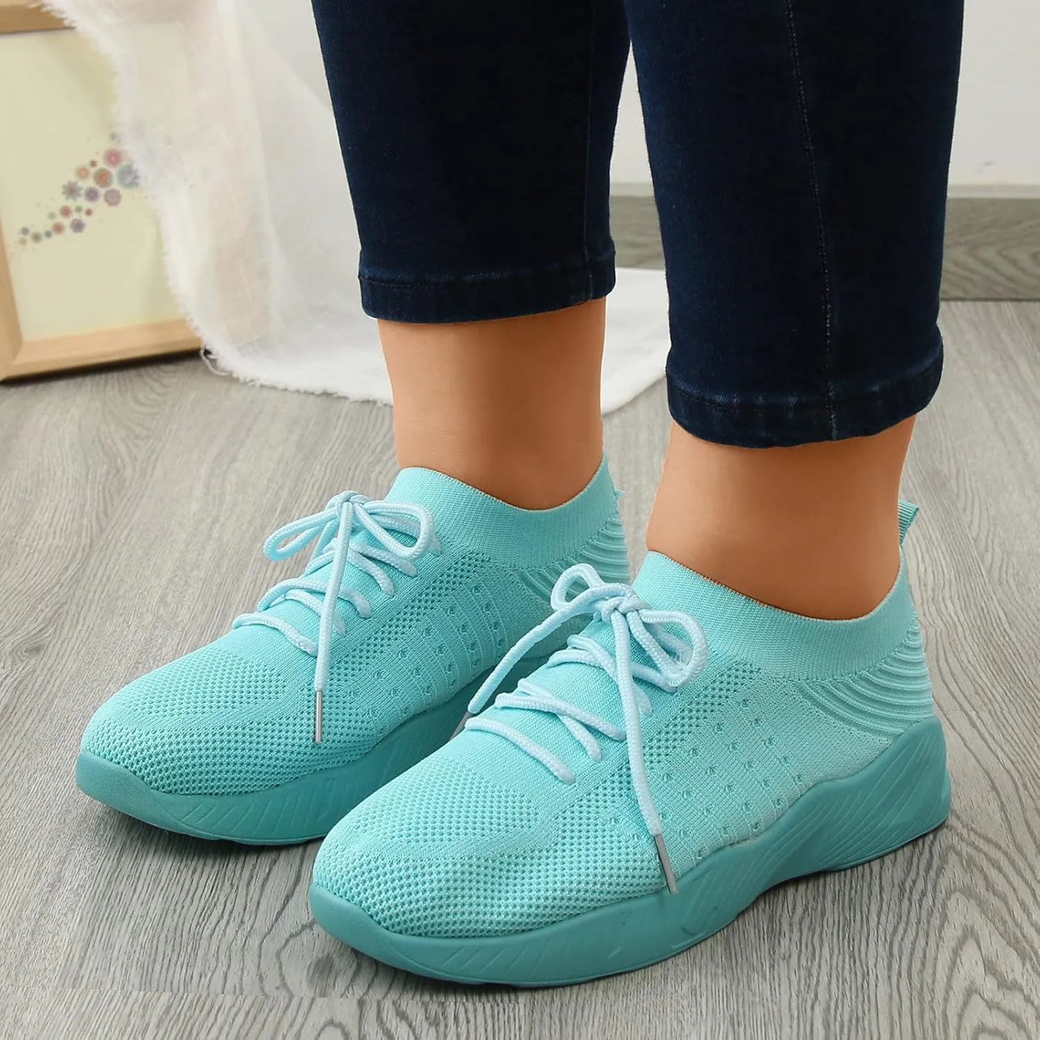 Mens Dress Shoes Mesh Casual Dress Shoes White Platform Sneakers Women's Soft Sole Mesh Comfort Orthopedic Brown Tennis Shoe Cross Trainer Shoe