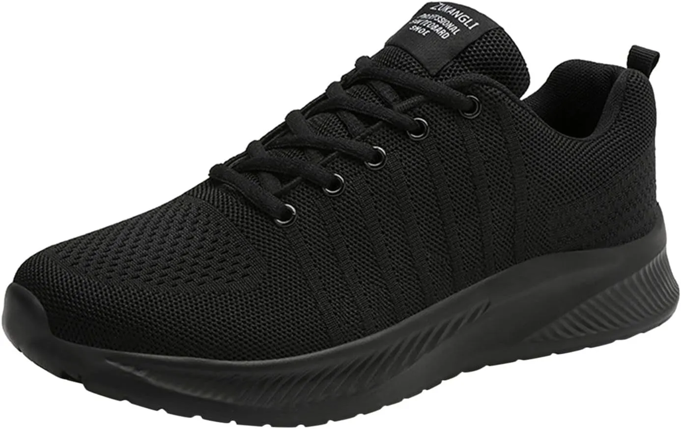 Men's Fashion Sneakers Men Colorblock Mesh Lace Up Casual Shoes Comfortable Breathable Soft Sole