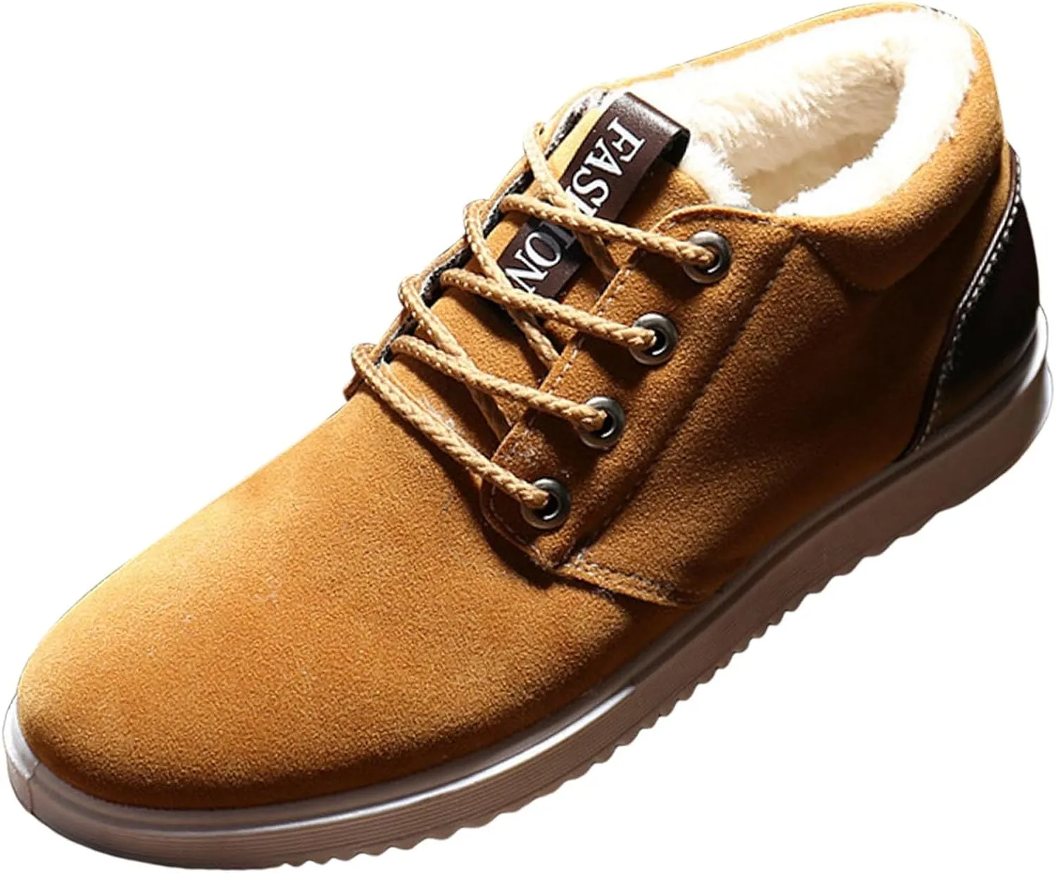 Men's Fashion Sneakers New Winter Men's Snow Boots Cotton Shoes Velvet Thickening Warm Casual Hiking Boots