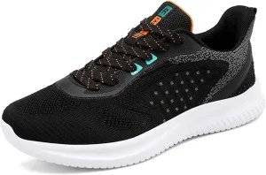 Men's Lace Up Lightweight Anti Slip Arch Support Casual Breathable Fitness Cushioning Training Sports Running Shoes, Park Walking Shoes, Street Sports Basketball Shoes