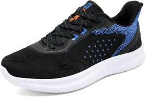 Men's Lace Up Lightweight Anti Slip Arch Support Casual Breathable Fitness Cushioning Training Sports Running Shoes, Park Walking Shoes, Street Sports Basketball Shoes