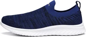 Men's Lightweight Cushion Sneakers Breathable Elastic Fly Woven Mesh Sneaker Men's Sport Breathable Mesh Shoes