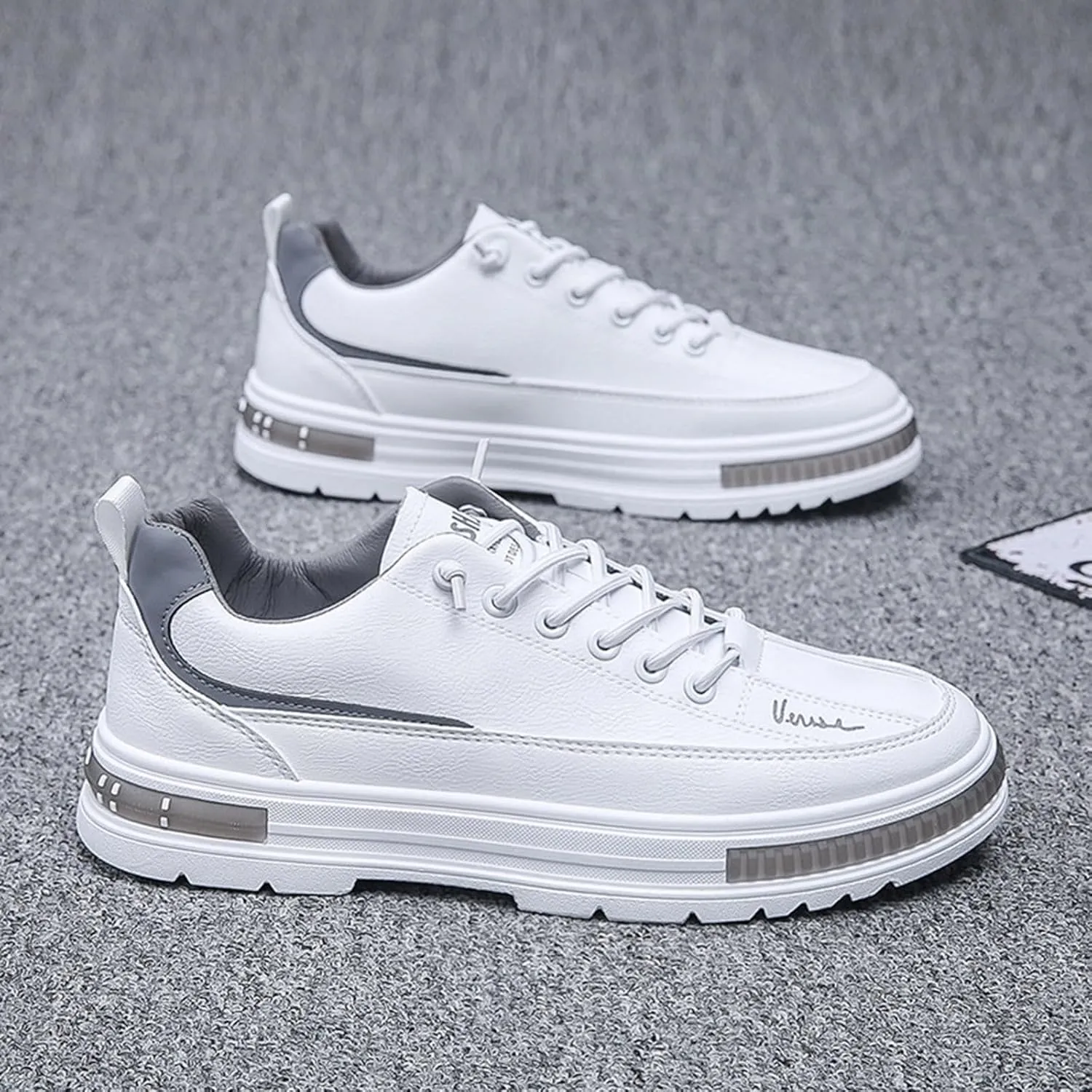 Men's Lightweight Cushion Sneakers Breathable Mesh Comfortable Tennis Shoe Memory Foam Versatile Shoes for Men