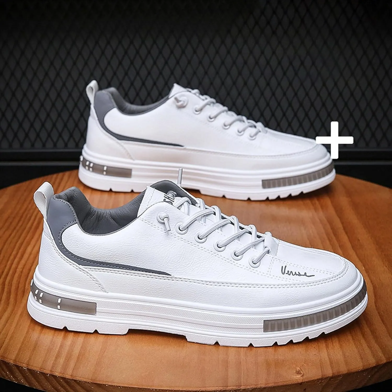 Men's Lightweight Cushion Sneakers Breathable Mesh Comfortable Tennis Shoe Memory Foam Versatile Shoes for Men