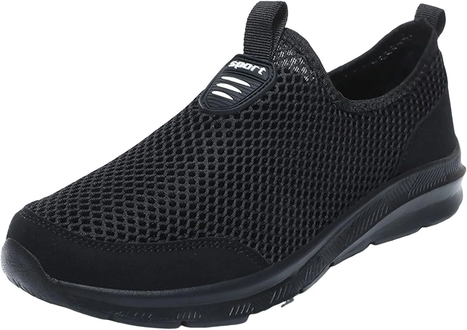 Mens Loafers & Slip-Ons Fashion Summer Men Sports Shoes Breathable Mesh Shallow Mouth Casual Shoes