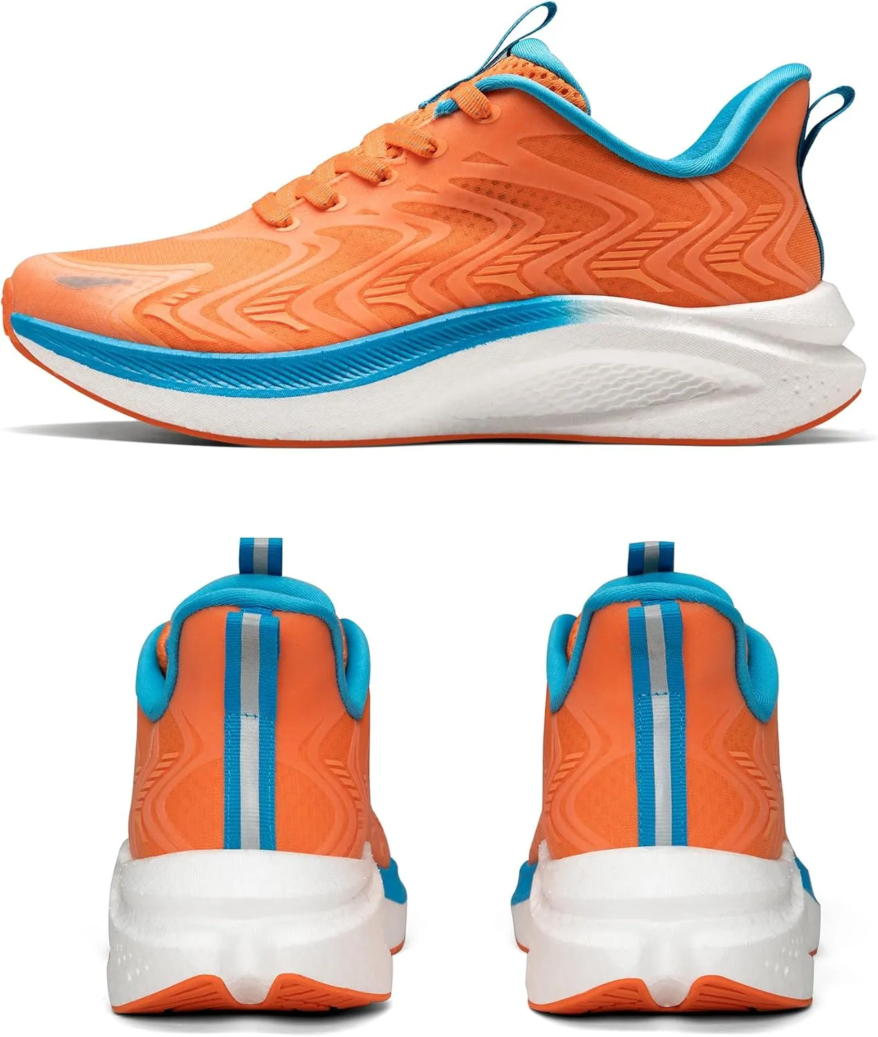 Men's Running Tennis Shoes FlyLife Athletic Gym Workout Cross Training Comfortable Breathable Walking Sneakers