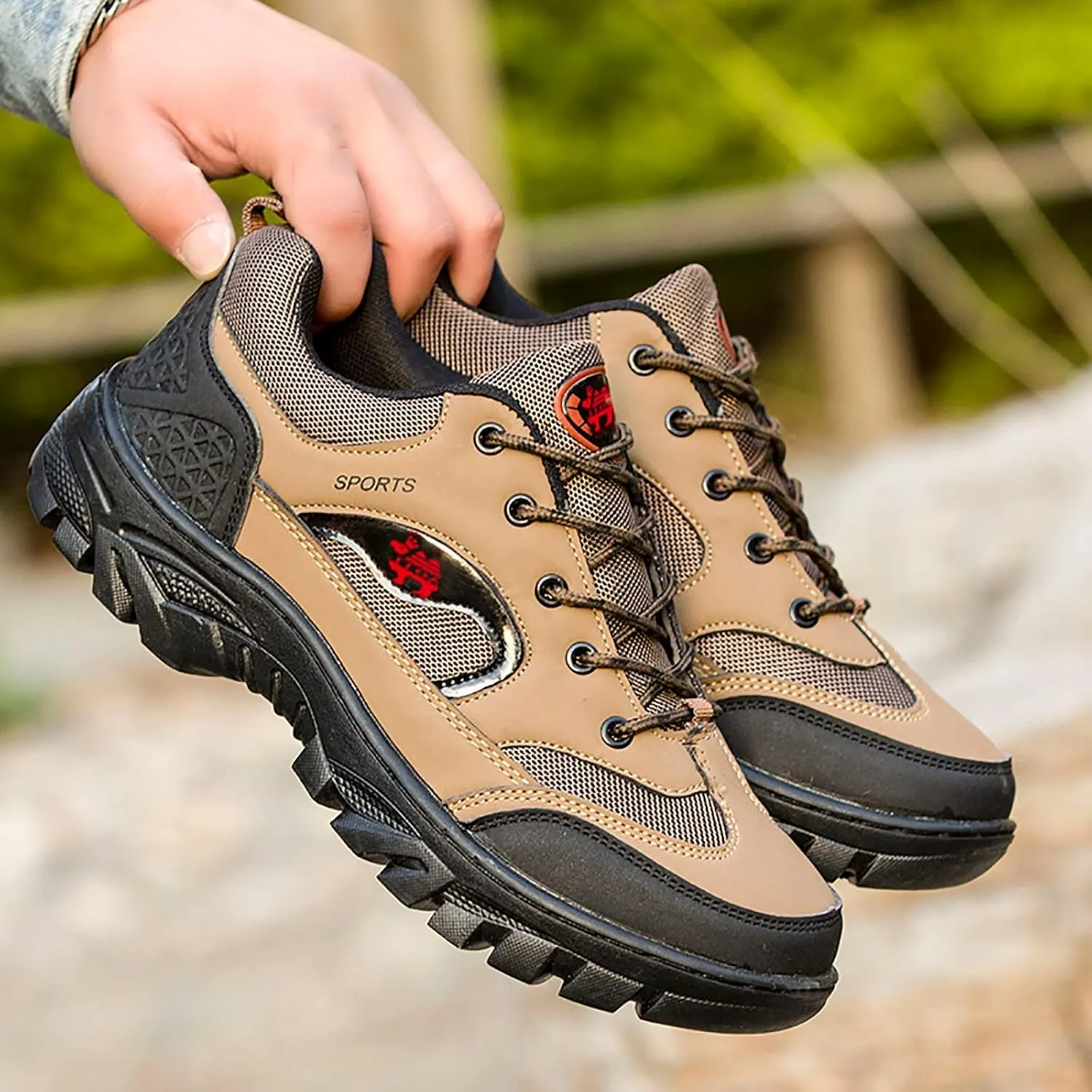 Mens Slip On Walking Shoes for Men Fashion Casual Shoes Loafers Breathable Hiking