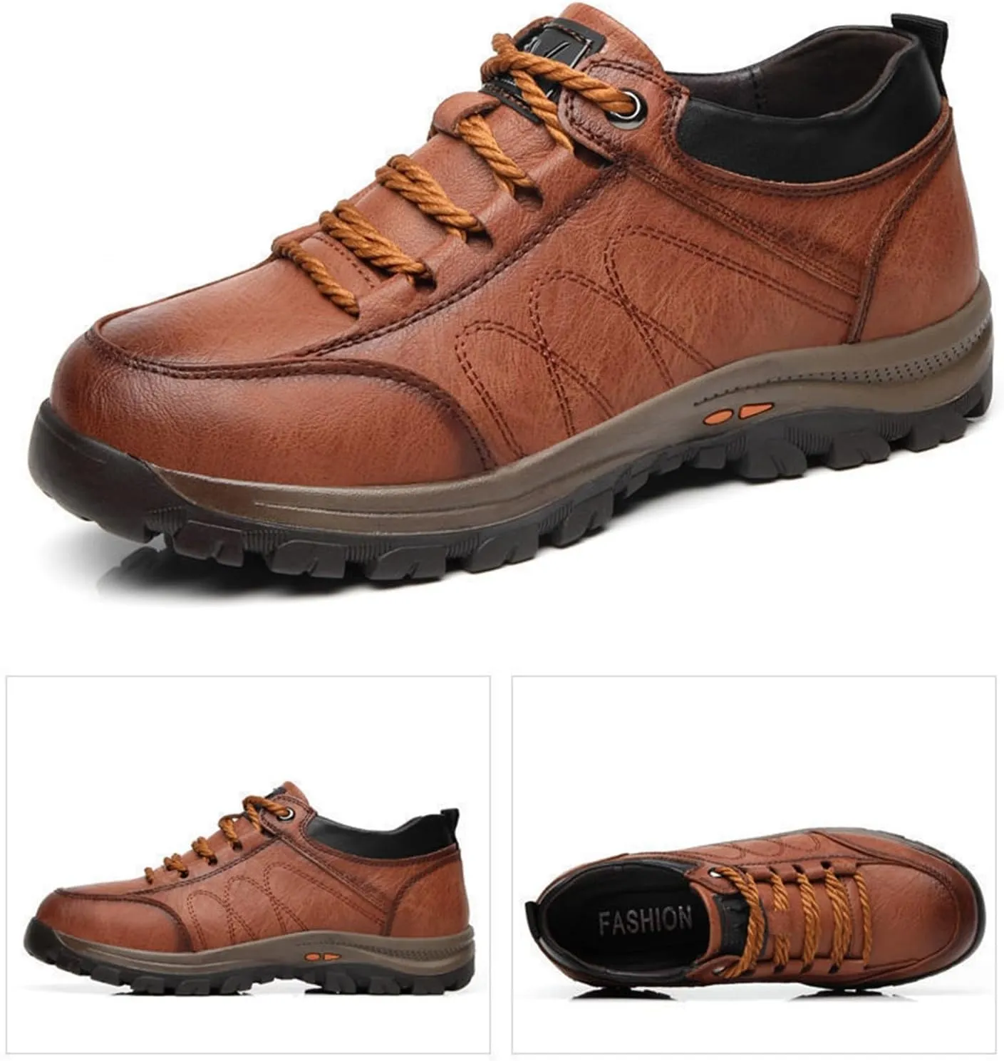 Men's Slip Shoes and Winter Single Cotton Casual Shoes Men's Hiking Sneakers Cotton Thickened and Warm