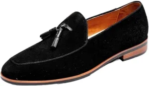 Mens Tassel Loafers Dress Shoes Tuxedo Walking Shoes for Work Office Dress Outdoor