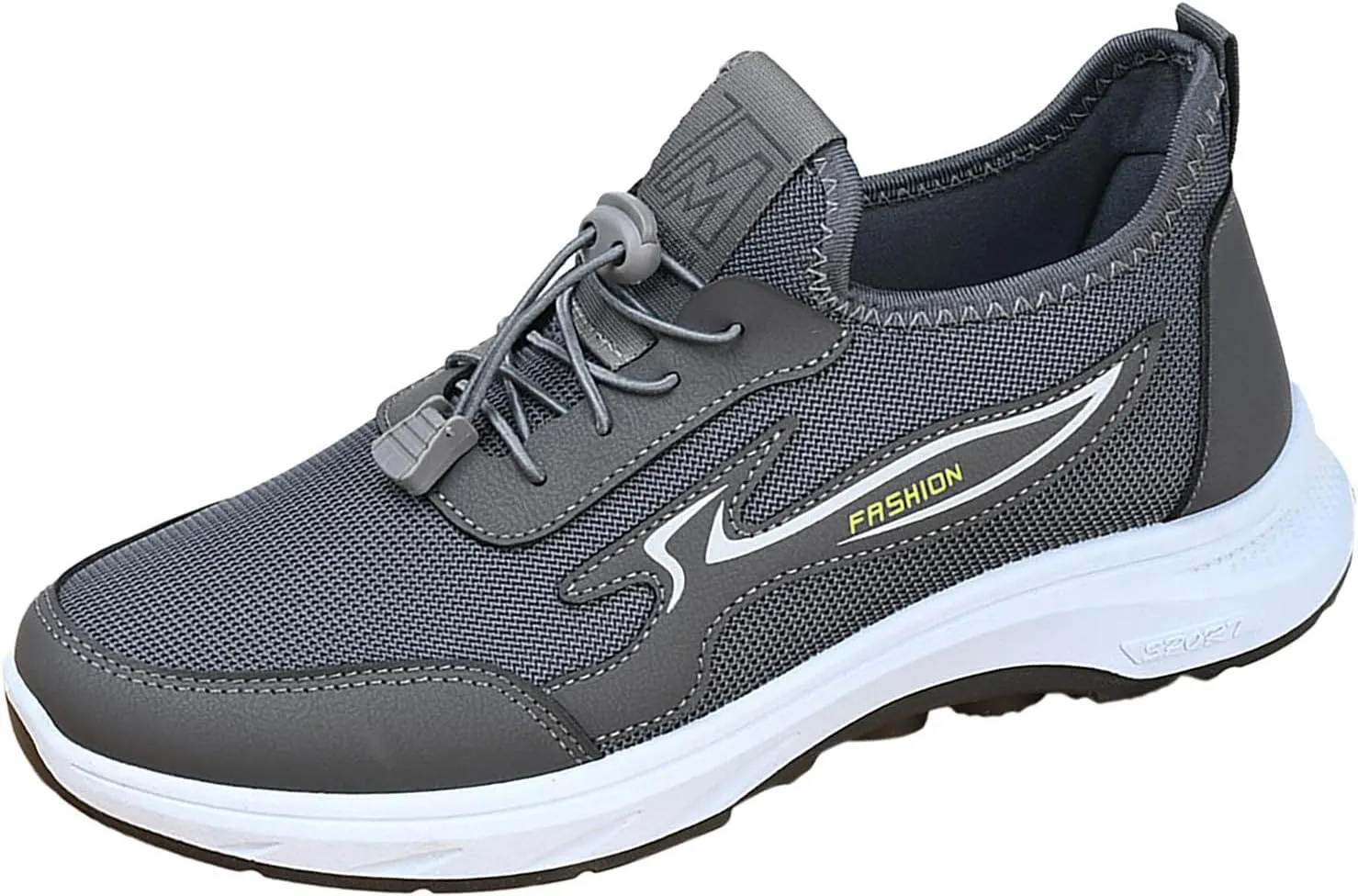 Mens Tennis Shoes Men Flyweaving Mesh Sports Casual Socks Shoes Breathable Plus Size Lightweight Running Sneakers