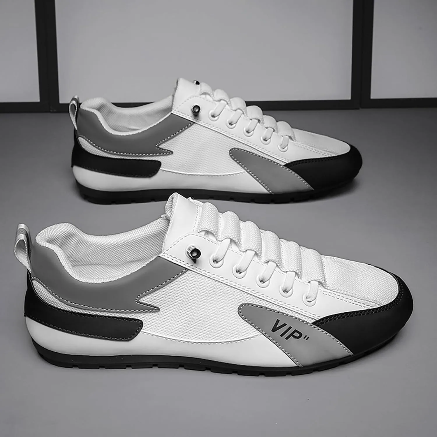 Men's Walking Shoes Basketball Walking Shoes for Men Shoes for Everyday and Travel Slip on Sneakers Men
