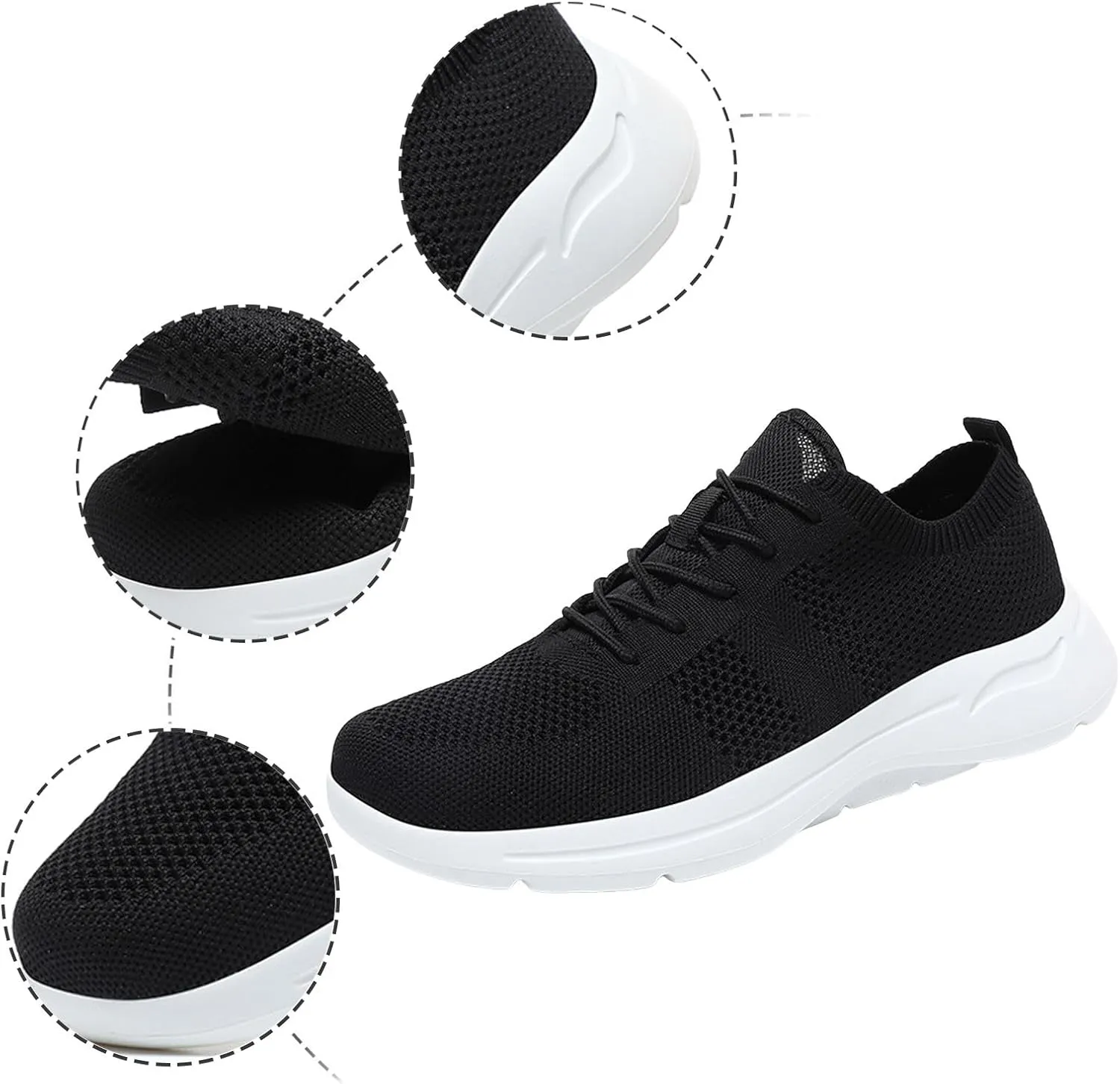 Men's Walking Shoes Dress Shoes Walking for Men for Everyday and Travel Wide Running Men Athletic Gym Tennis Business Casual Casual