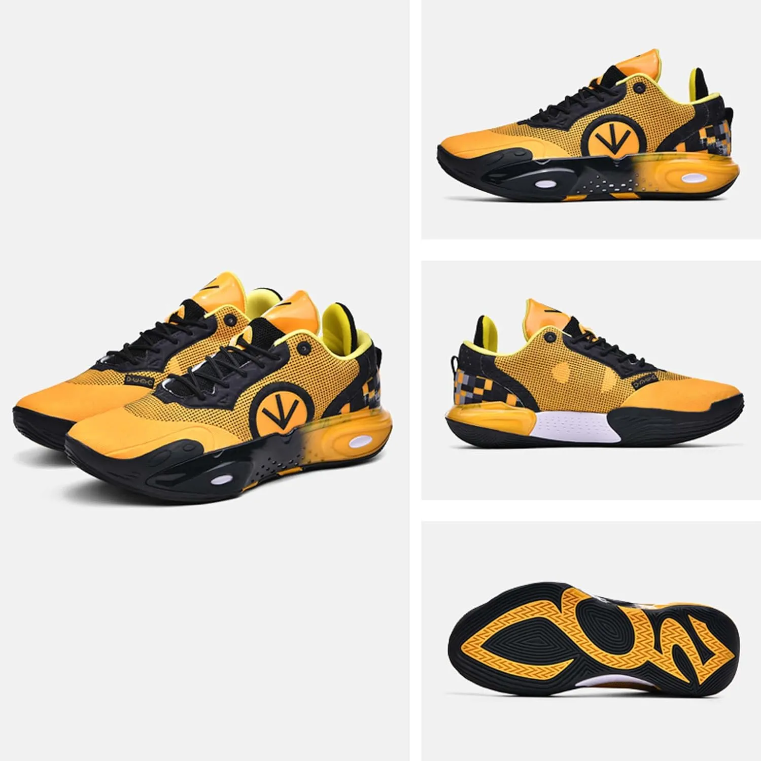 Mens Womens Basketball Shoes Lightweight Wear Resistant Comfortable Breathable Sneakers