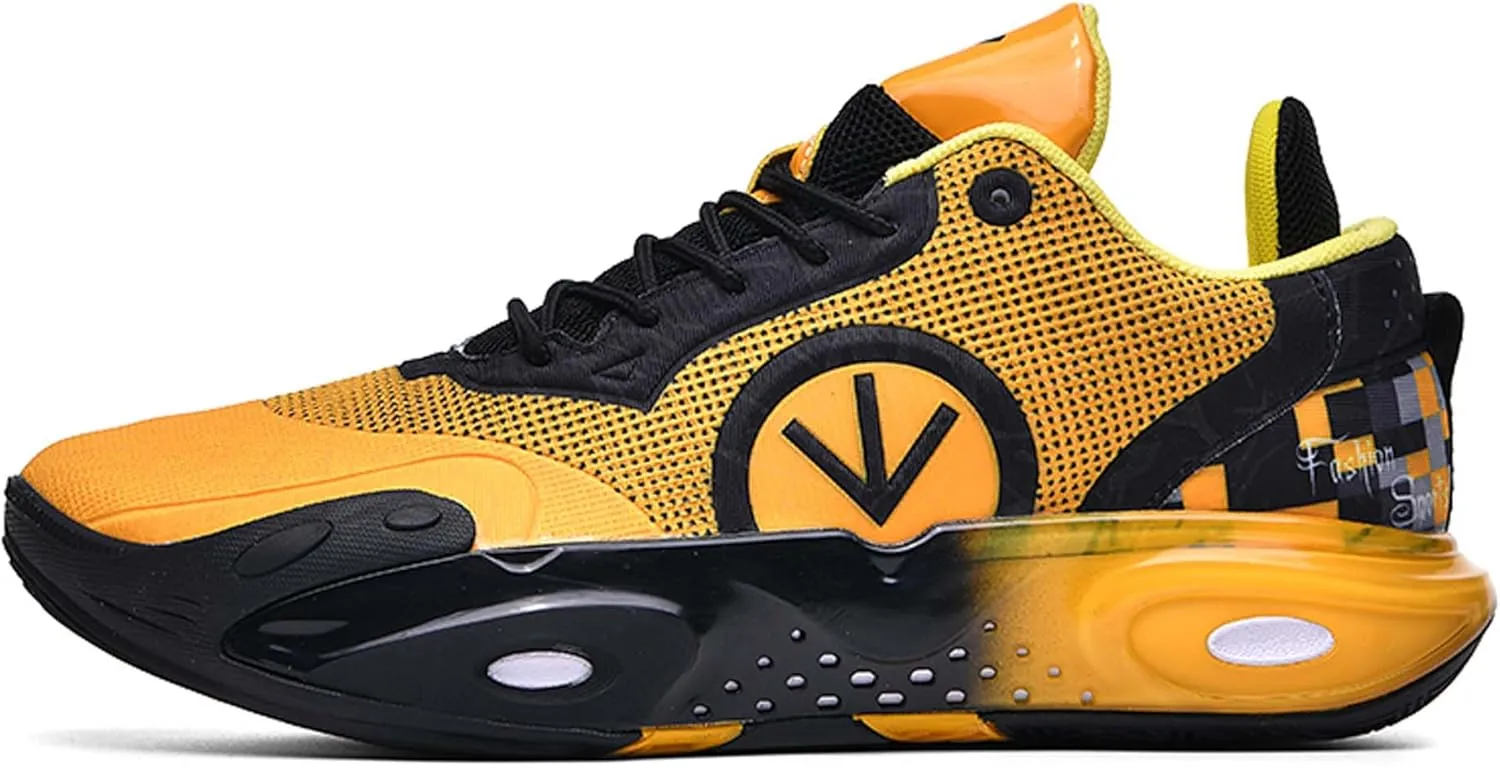 Mens Womens Basketball Shoes Lightweight Wear Resistant Comfortable Breathable Sneakers