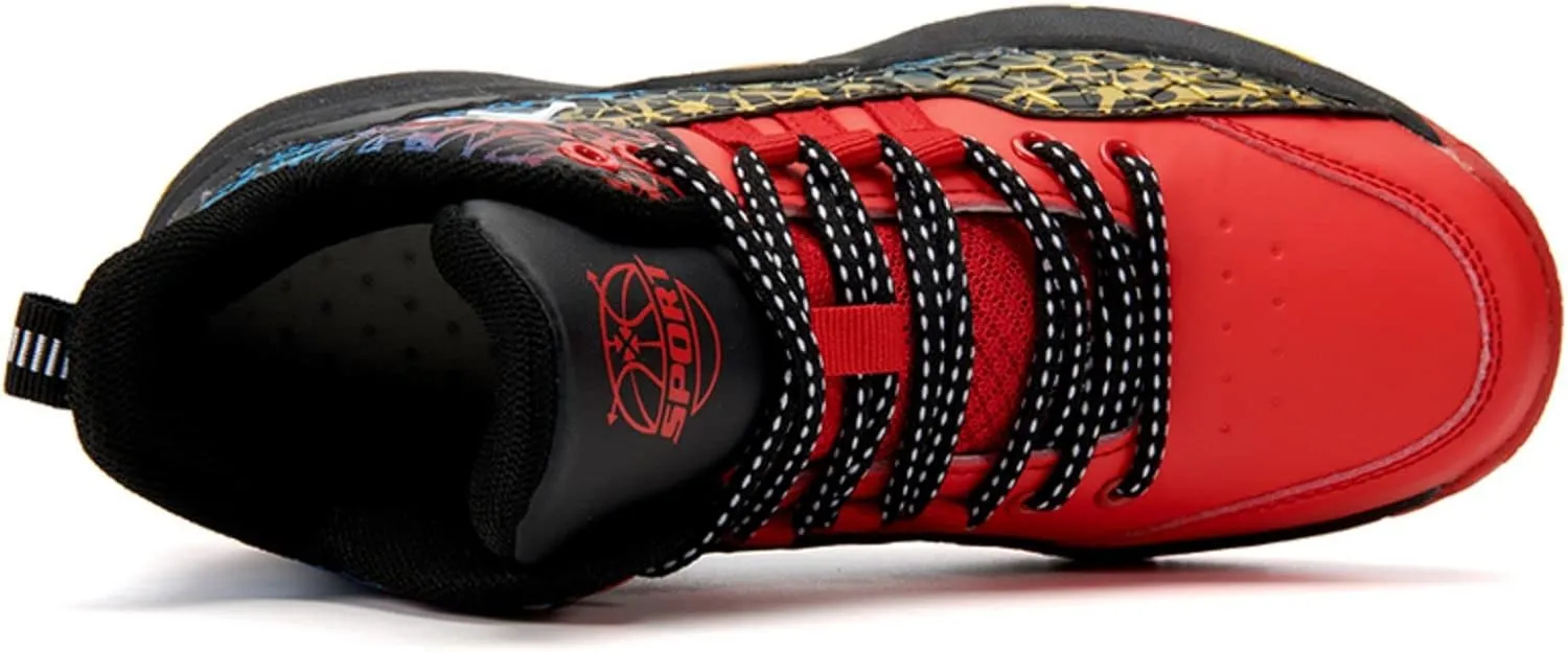 New Anti Slip and wear-Resistant Sports Basketball Shoes for Children