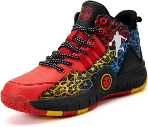 New Anti Slip and wear-Resistant Sports Basketball Shoes for Children