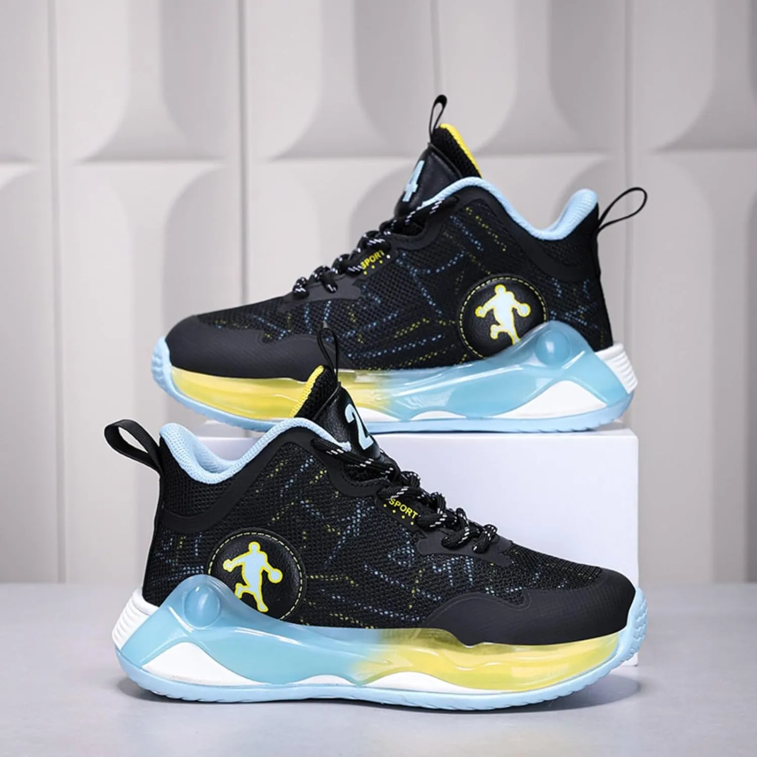 New Children's Non Slip Sports Basketball Shoes