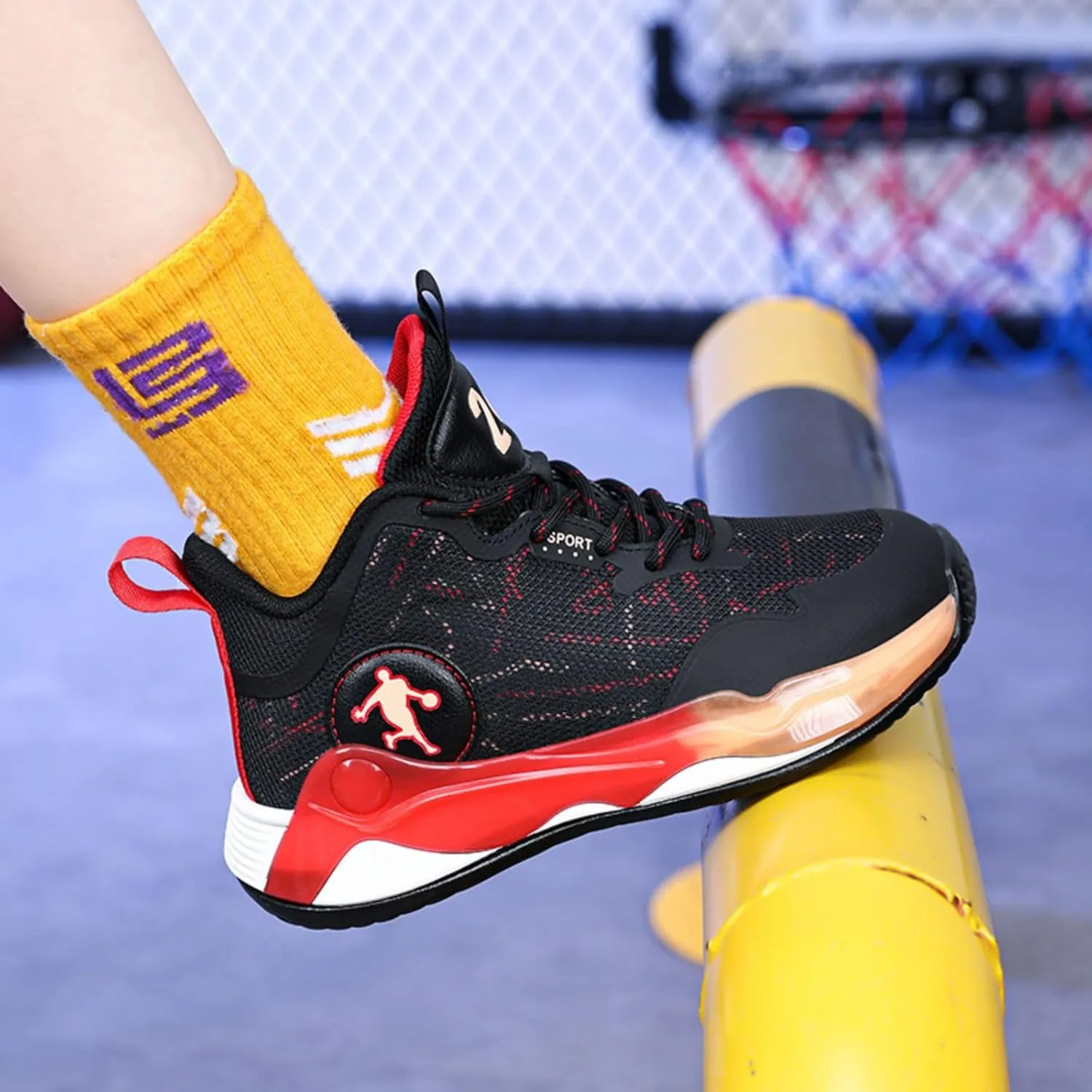 New Children's Non Slip Sports Basketball Shoes