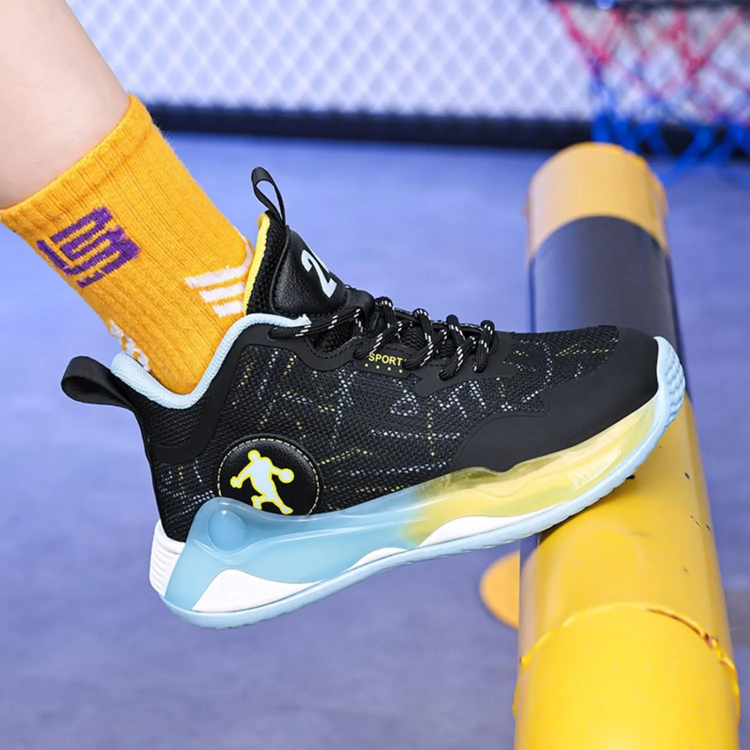 New Children's Non Slip Sports Basketball Shoes