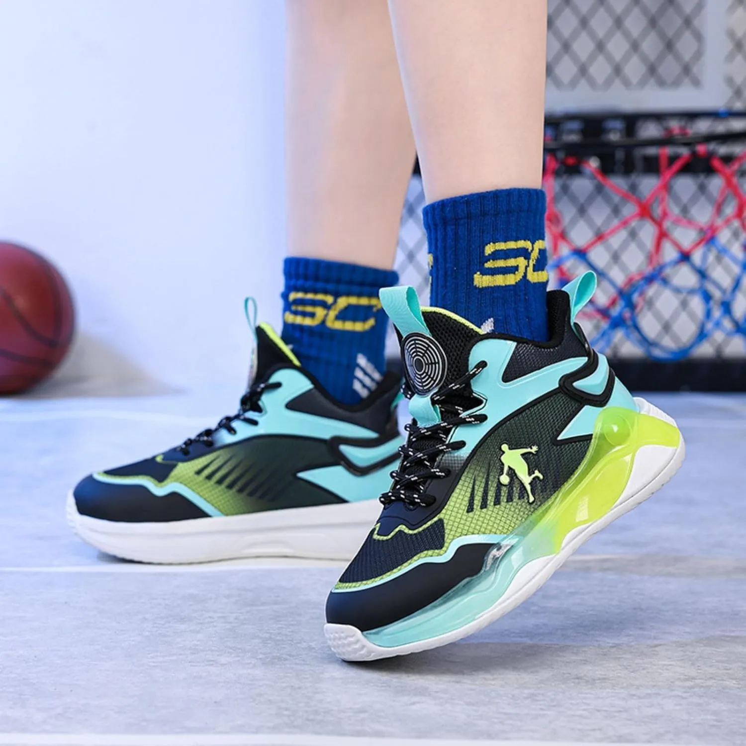 New Children's Non Slip Sports Basketball Shoes