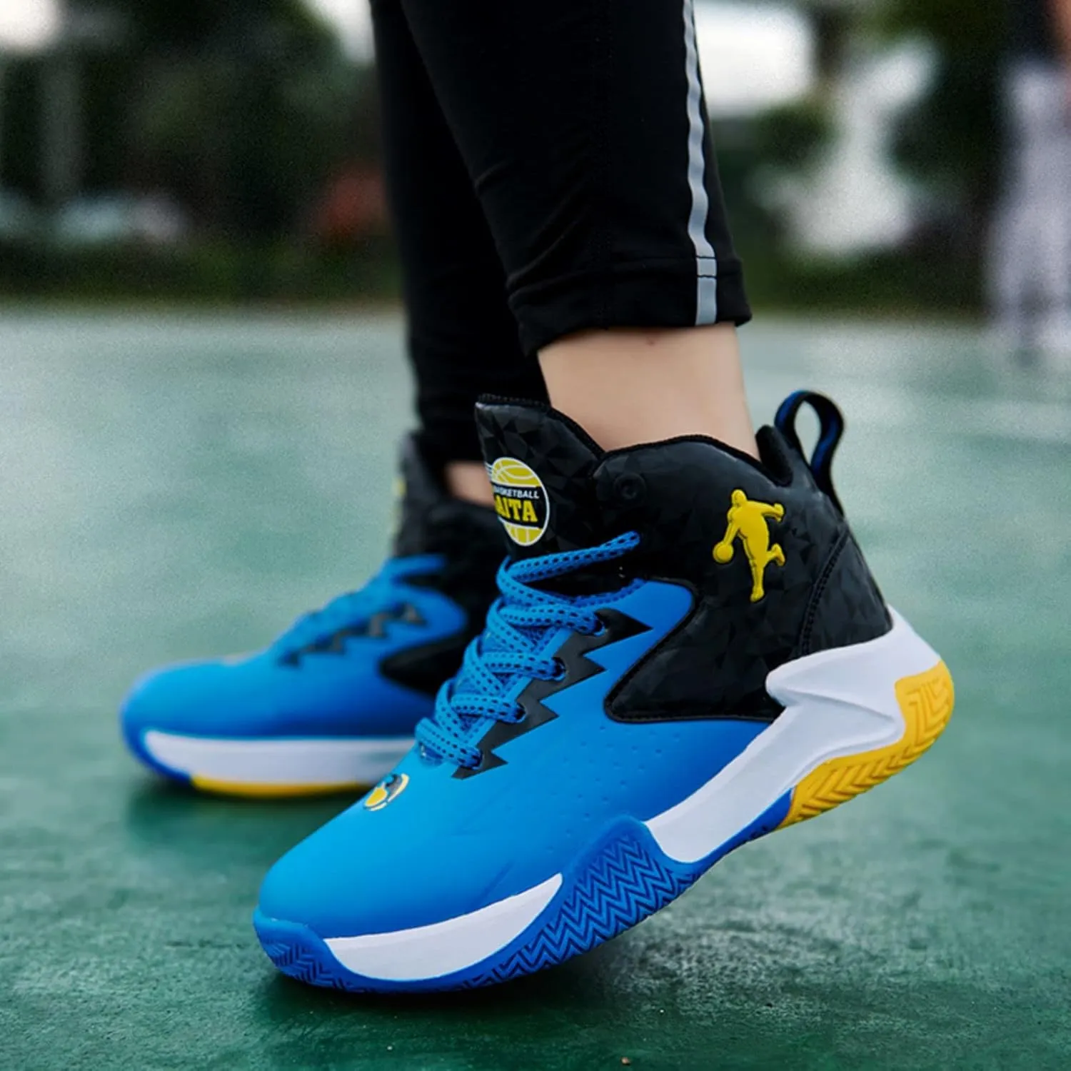 New Children's Non Slip Sports Basketball Shoes