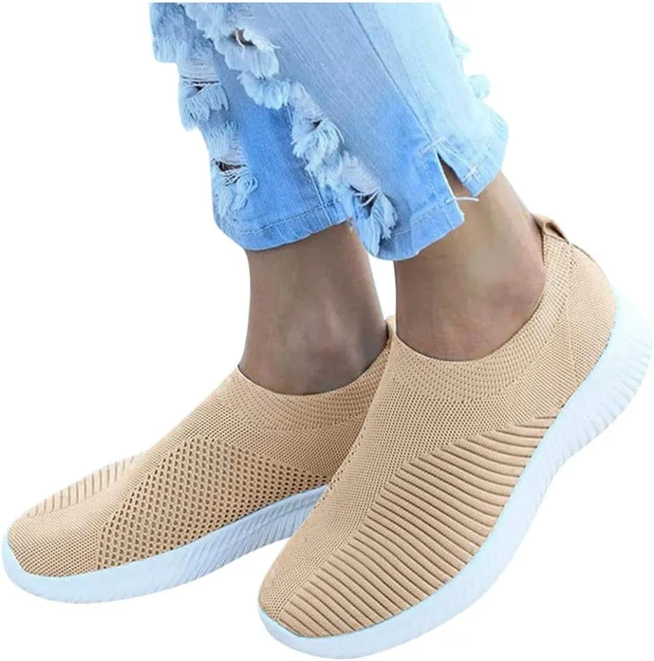 Orthopedic Navy Wedge Shoes for Women Dressy Womens Non Slip Work Shoes Slip Ons Fashion Sneakers Shoes for Women Black Minimalist Trail Running Shoes Women Zapato Tenis Antiderrapante para Mujer