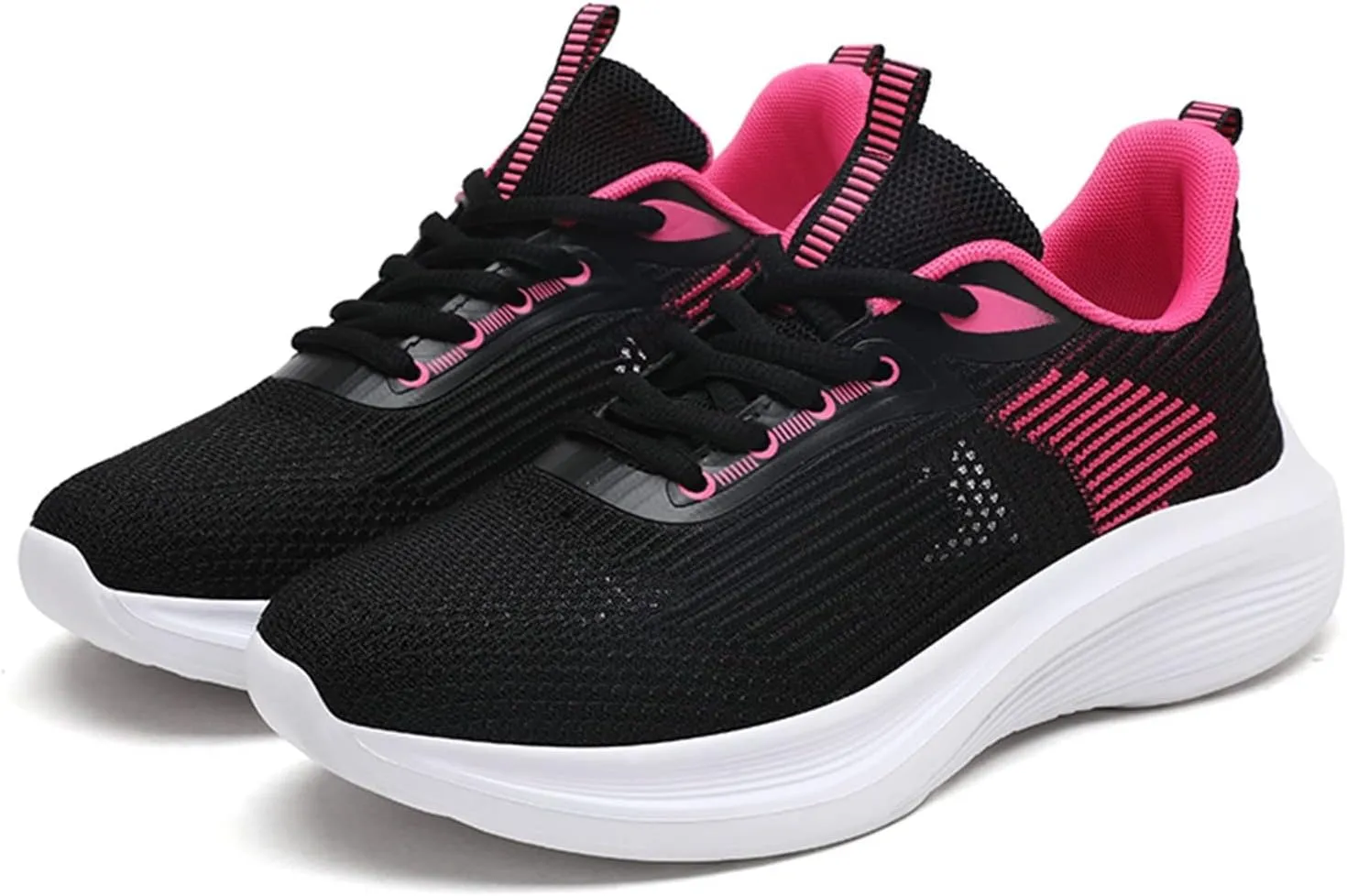 Running Shoes Womens Black Womens Non Slip Work Shoes Food Service All Black Black Non Slip Nurse Shoes for Women Women's Sneakers Wide Zapatos OrtopéDicos para Trabajo De Mujer Restaurante