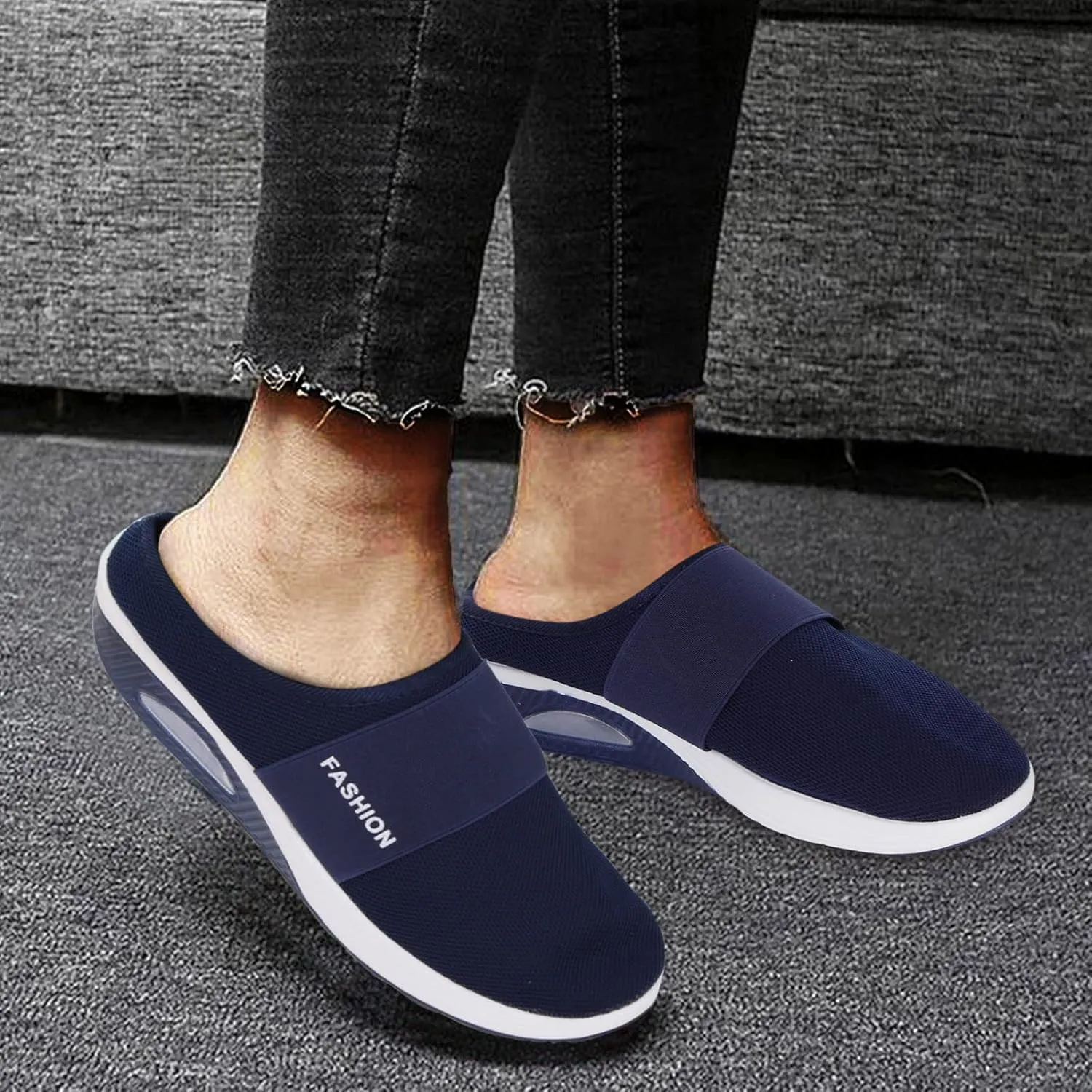 Running Sneakers for Women 2023 Womens Non Slip Work Shoes Wide Width Non Slip Shower Shoes for Elderly Women Black Sparkle Sneakers for Women Fashion All Womens Black Non Slip Size 9 Wide Work Shoes