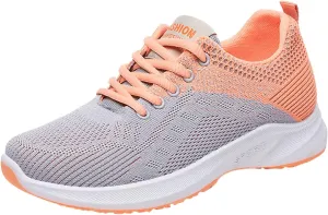 SBGMoSJ Running Shoes Womens Lightweight Fashion Sport Sneakers Zapatos Antiderrapantes para Mujer Womens Slip On Shoes Wide Width Womens White Platform Sneakers Zapatos Antideslizantes para Mujer
