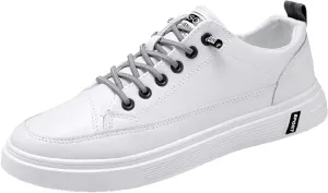 Sneakers Business Breathable Men All Breathable Leather Casual