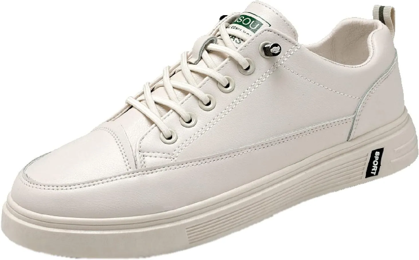 Sneakers Business Breathable Men All Breathable Leather Casual