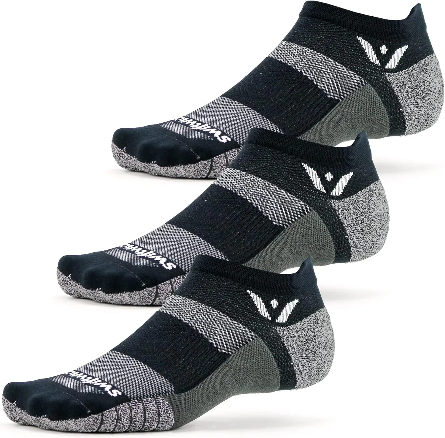 Swiftwick- FLITE XT ZERO Non-Slip Running Socks, Golf Socks, Ultimate Stability