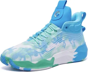 Unisex Basketball Shoes are Breathable Non Slip Colorful Fashionable Athletic Boots